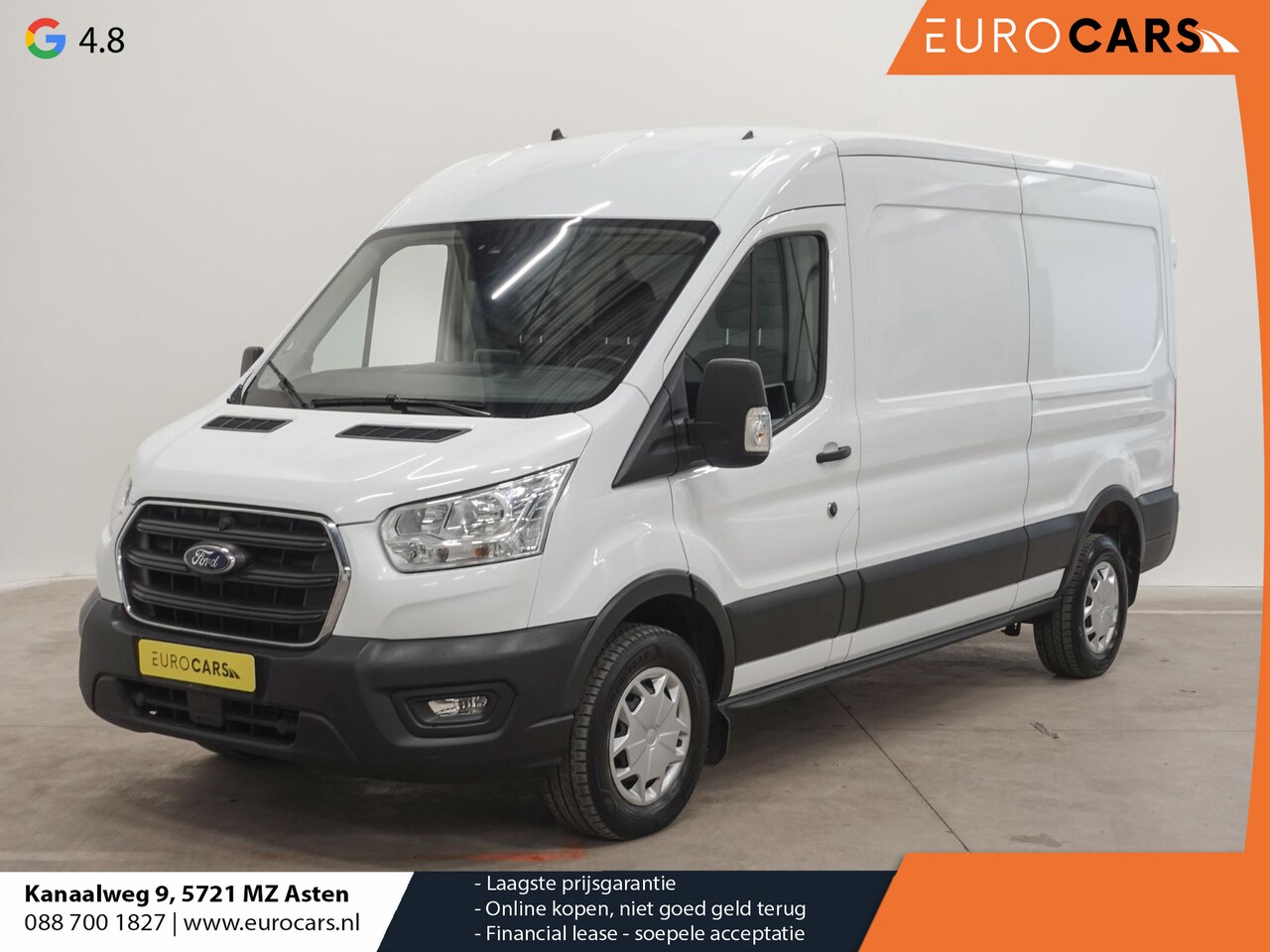 Ford Transit - 170pk L3H2 Trend Trekhaak Camera Apple Carplay/Android Auto Airco Cruise control - AutoWereld.nl