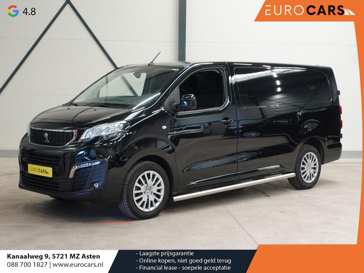 Peugeot Expert - 2.0 BlueHDI 145PK L3 Automaat Airco Navi Parkeersensoren - AutoWereld.nl