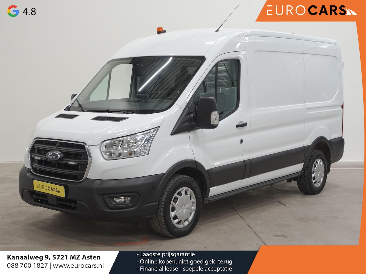 Ford Transit - 2.0 L2H2 Trend 131PK Airco Navi Camera Parkeersensoren - AutoWereld.nl