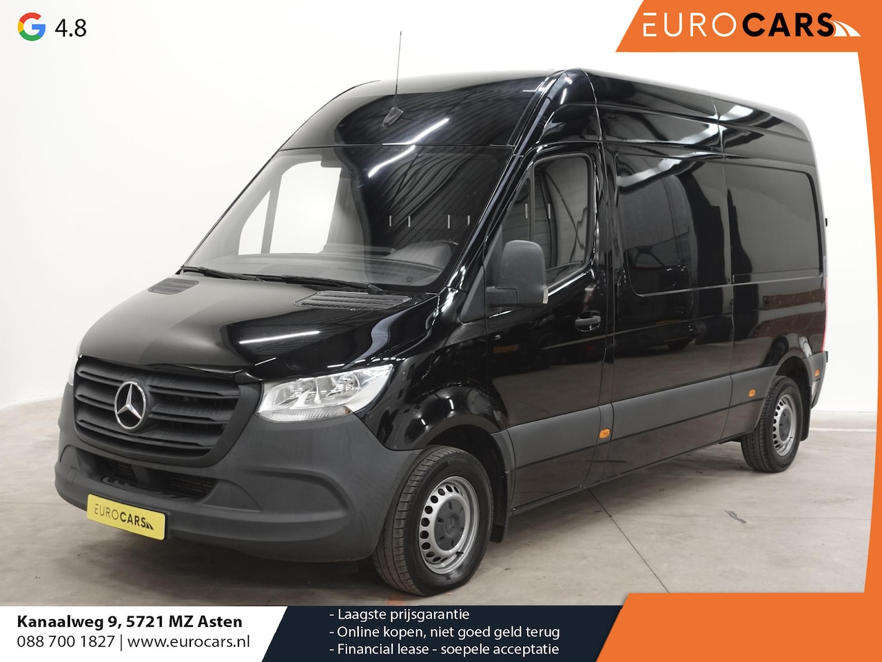 Mercedes-Benz Sprinter - 314 140pk Automaat L2H2 Airco Cruise Camera Carplay Trekhaak - AutoWereld.nl