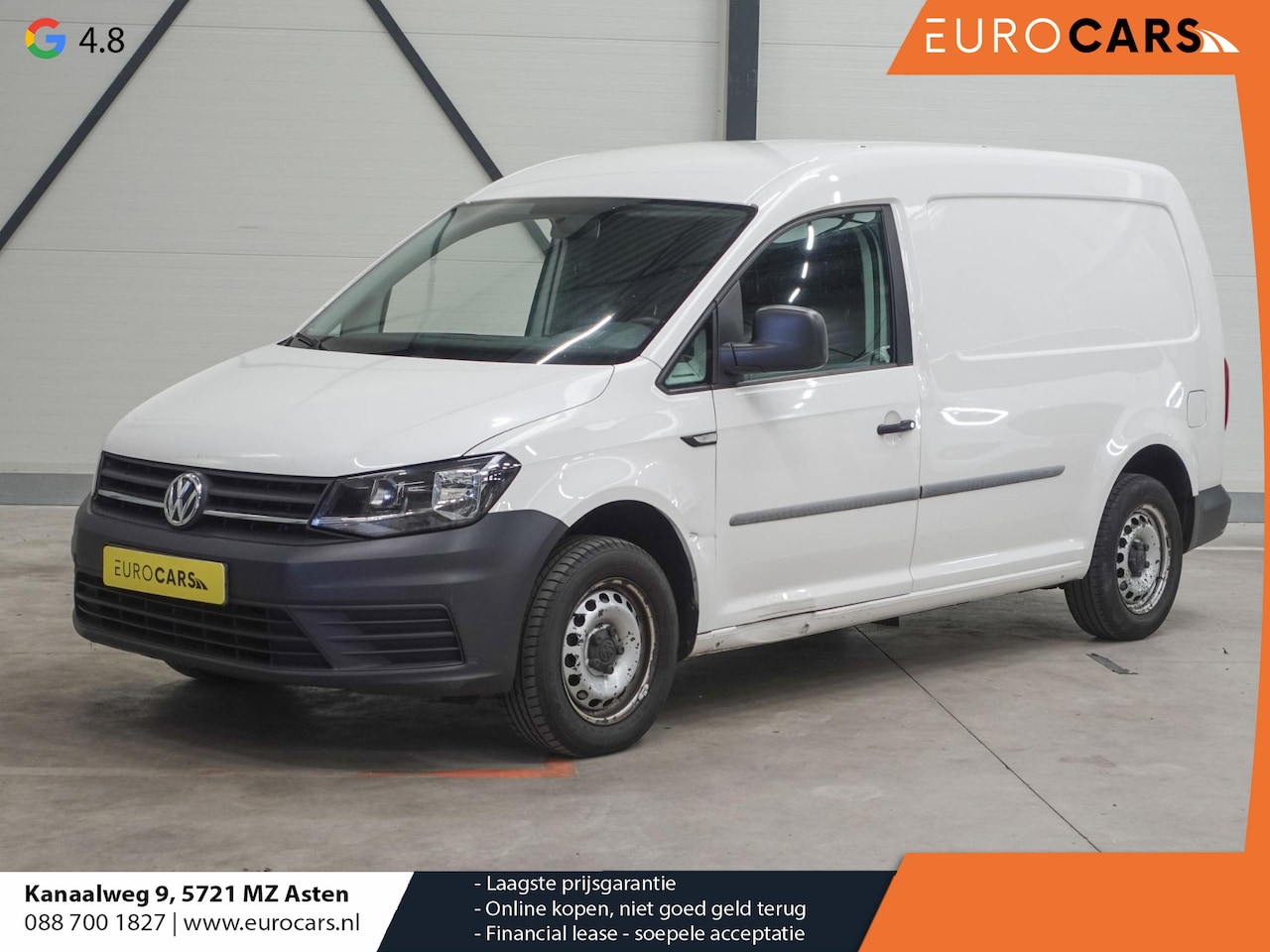 Volkswagen Caddy Maxi - 2.0 TDI Automaat L2H1 Trendline Airco Cruise Navi Parkeersensoren (achter) - AutoWereld.nl