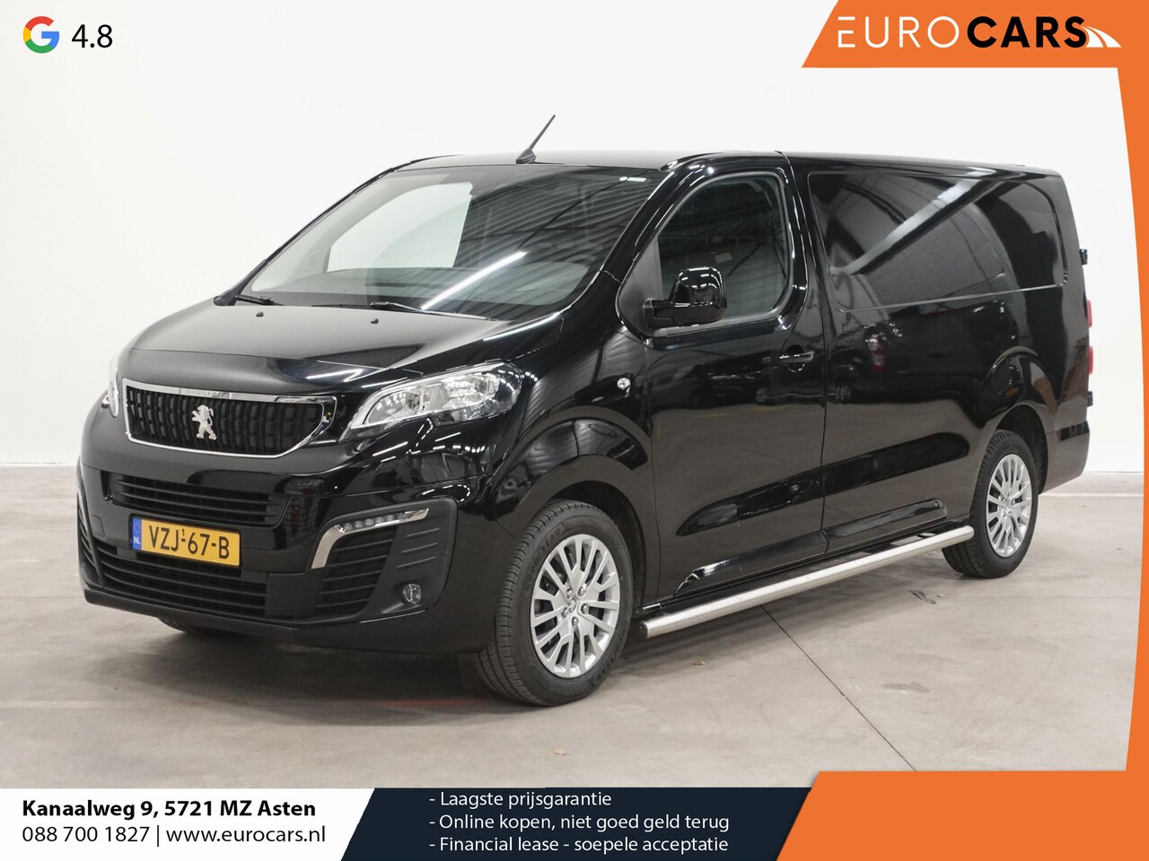 Peugeot Expert - 2.0 BlueHDI 145PK L3 Automaat Airco Cruise Navigatie Trekhaak - AutoWereld.nl