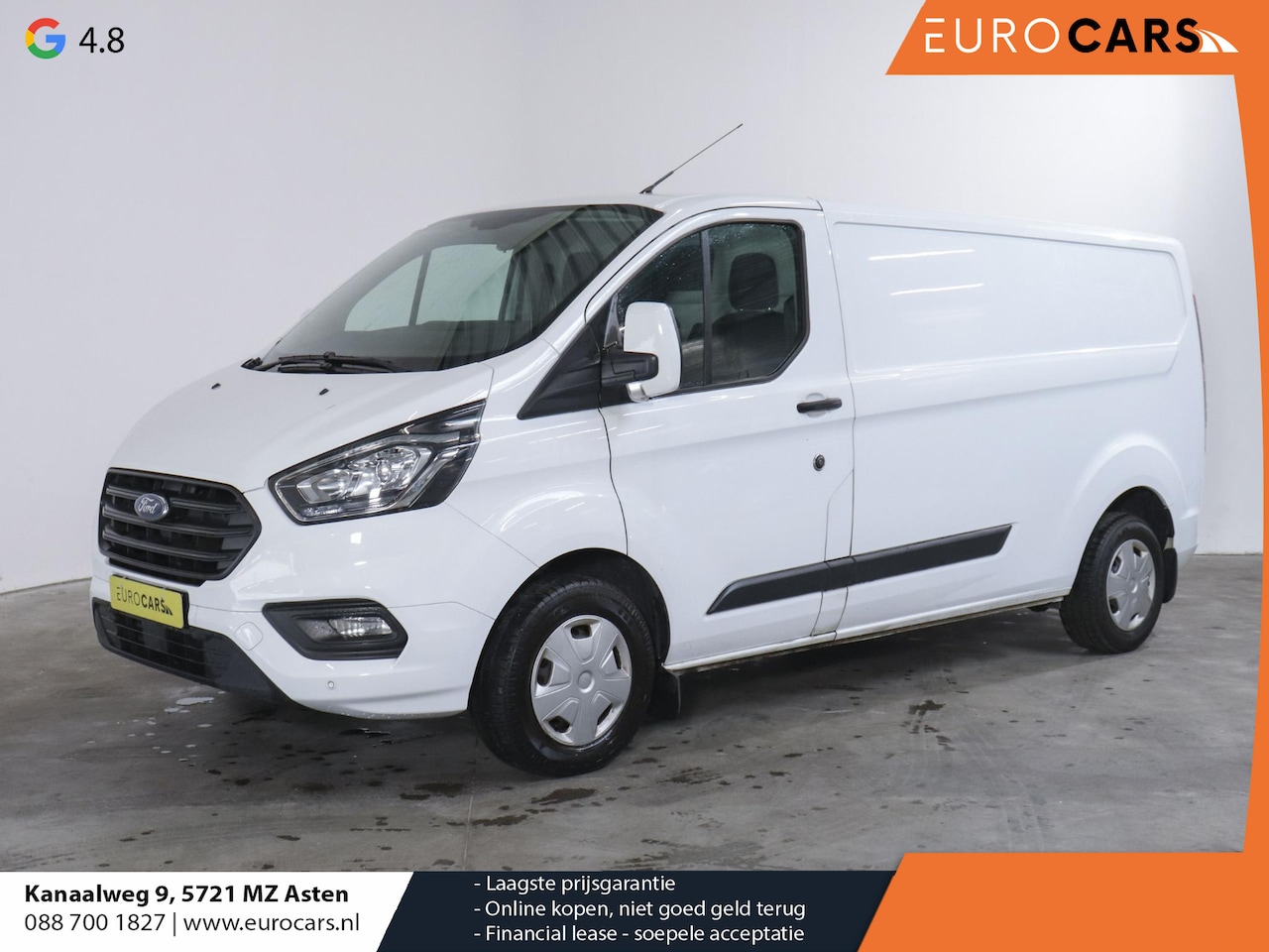 Ford Transit Custom - 130pk L2H1 Trend Airco Cruise Control Parkeersensoren Trekhaak - AutoWereld.nl