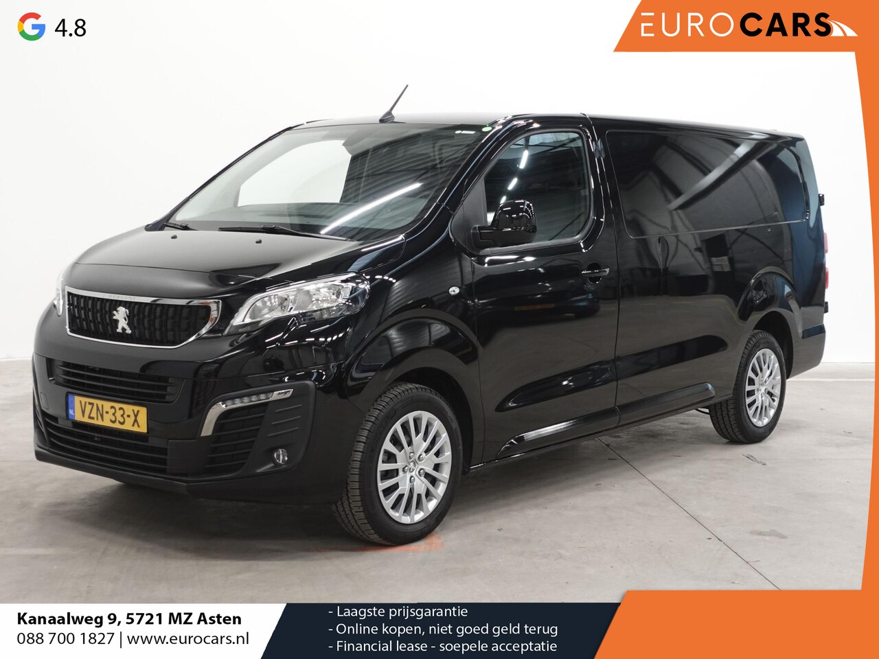 Peugeot Expert - 145PK L3 Automaat Airco Cruise Navi Trekhaak - AutoWereld.nl