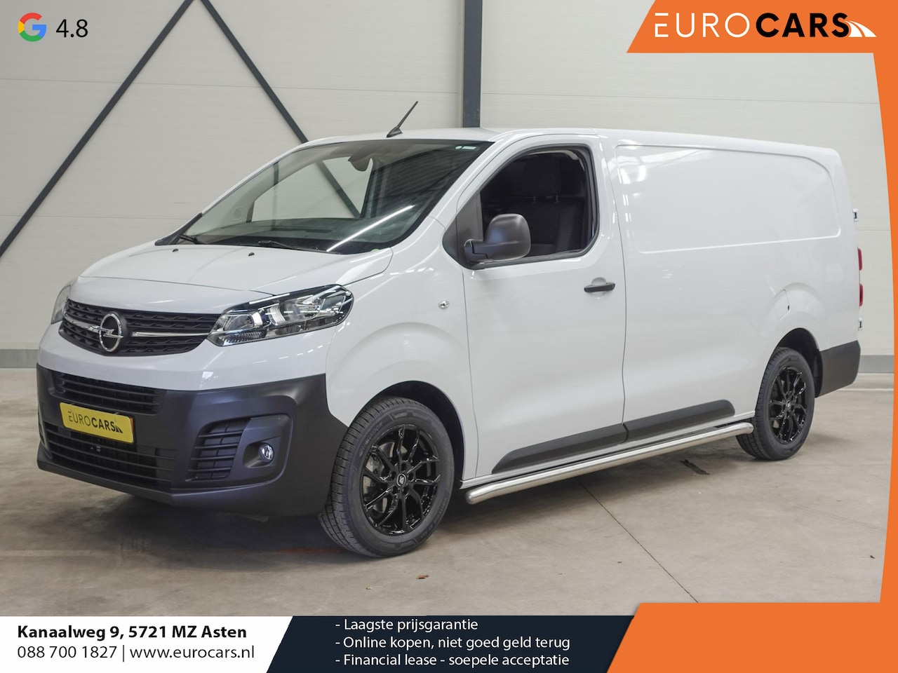 Opel Vivaro - 2.0 BlueHDi 145PK L3 Automaat Sport-Edition Airco Bluetooth Cruise Control Navigatie Trekh - AutoWereld.nl