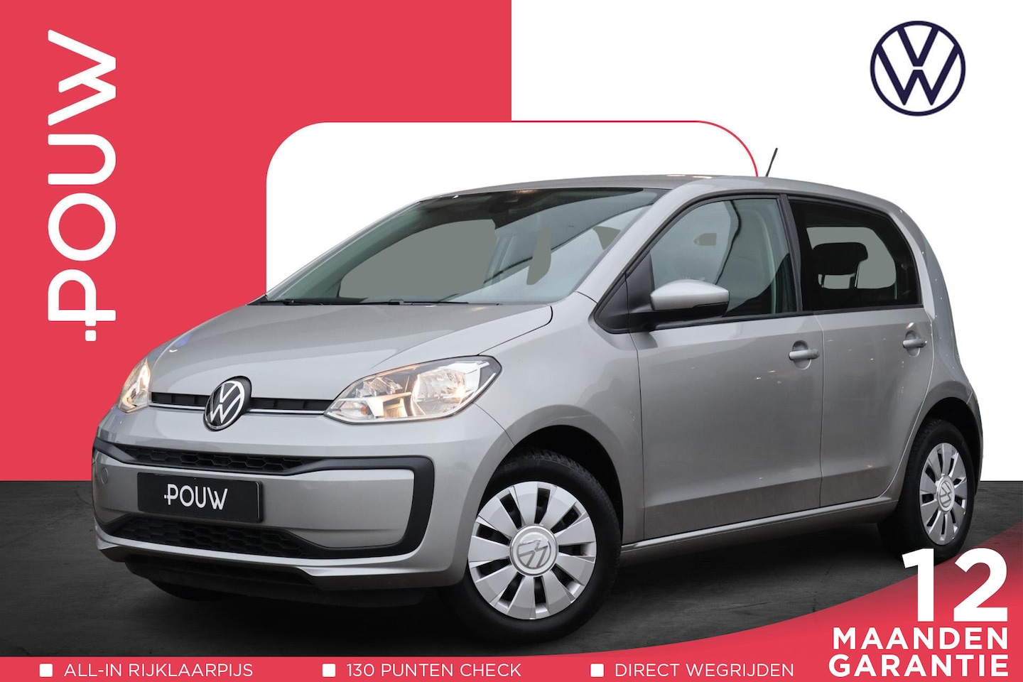 Volkswagen Up! - 1.0 BMT move up! | Airco | Bluetooth telefoonvoorbereiding | Lane Assist - AutoWereld.nl