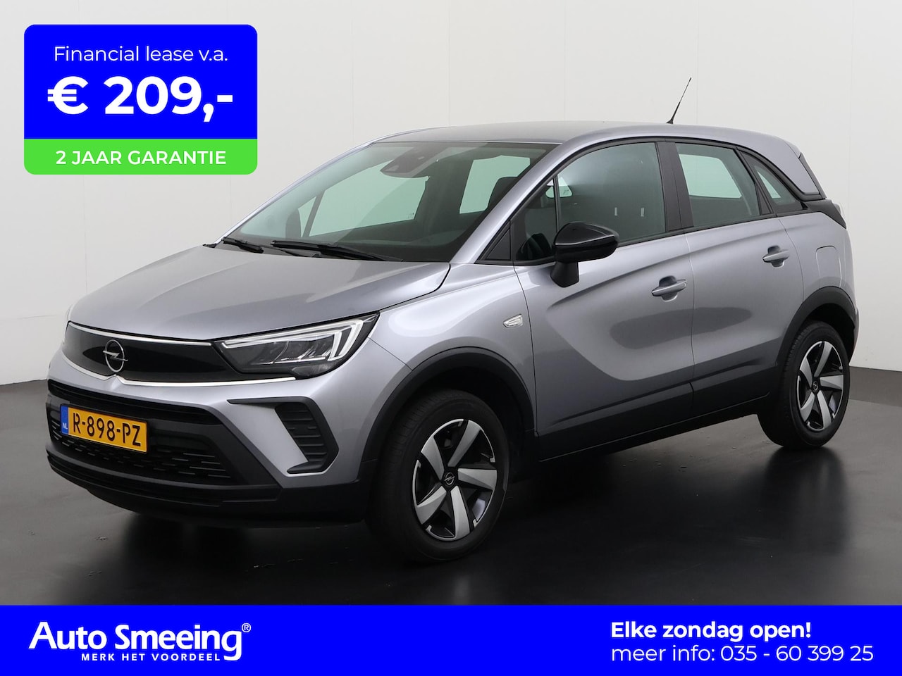 Opel Crossland - 1.2 Turbo Edition | Camera | Apple/Android Carplay | Zondag Open! - AutoWereld.nl