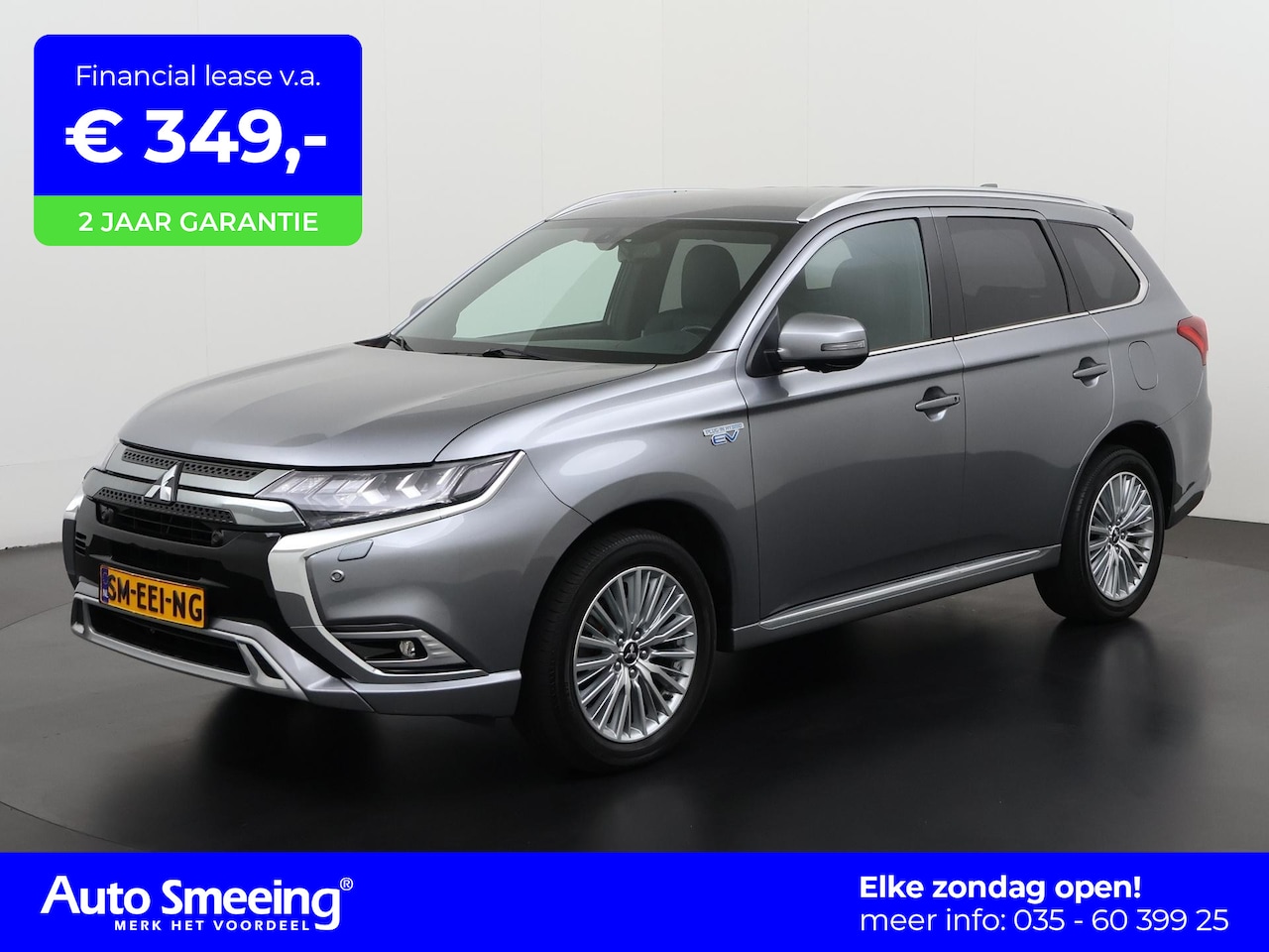 Mitsubishi Outlander - 2.4 PHEV Instyle | Leder | Trekhaak | 360 Camera | Elek achterklep | Zondag Open! - AutoWereld.nl