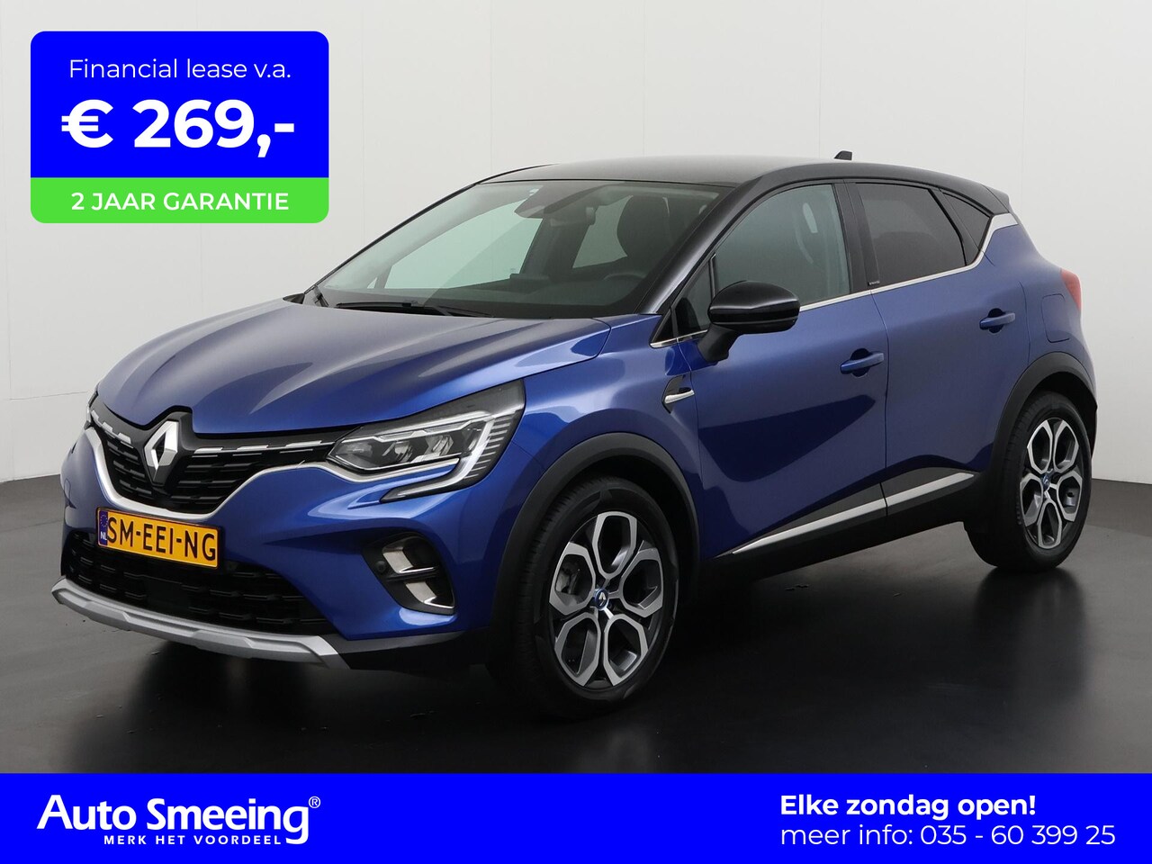 Renault Captur - 1.6 E-Tech Plug-in Hybrid 160 Intens | Camera | Navigatie | Apple Carplay | Zondag Open! - AutoWereld.nl