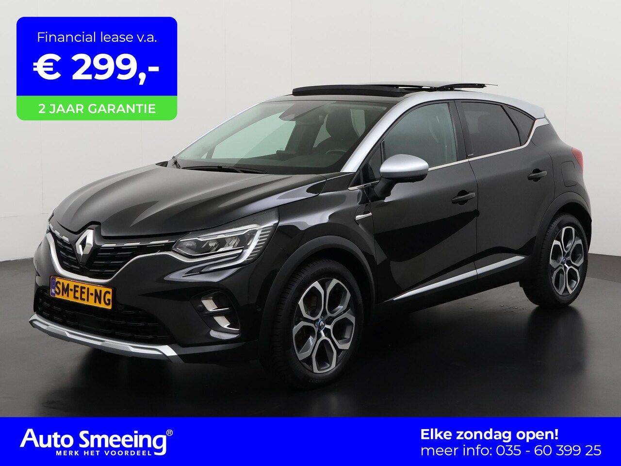 Renault Captur - 1.6 E-Tech Plug-in Hybrid 160 Intens | Panoramadak | BOSE | 360 Camera | Adaptive cruise | - AutoWereld.nl