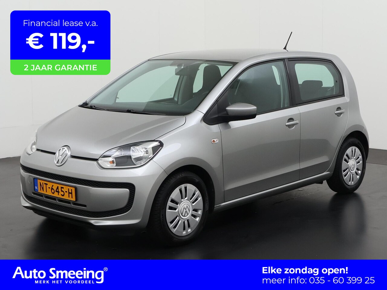 Volkswagen Up! - 1.0 move up! BlueMotion | Airco | Zondag Open! - AutoWereld.nl