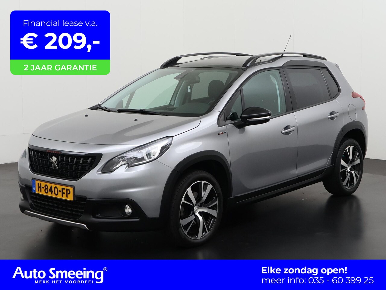 Peugeot 2008 - 1.2 PureTech Blue Lease Allure | Panoramadak | Camera | Navigatie | Zondag Open - AutoWereld.nl