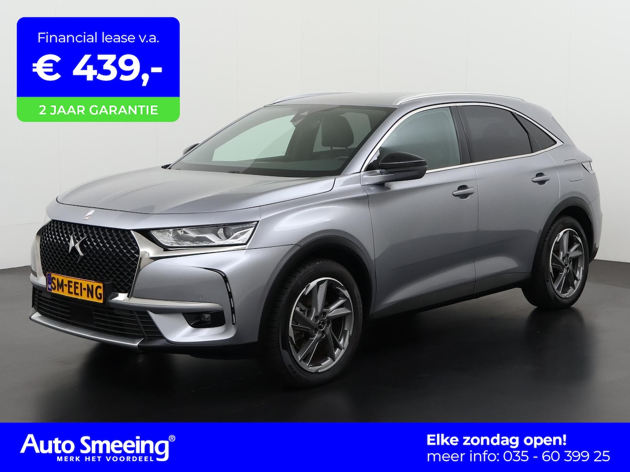 DS 7 Crossback - E-Tense Plug-in 4x4 So Chic | 300PK | Leder | Zondag Open! - AutoWereld.nl