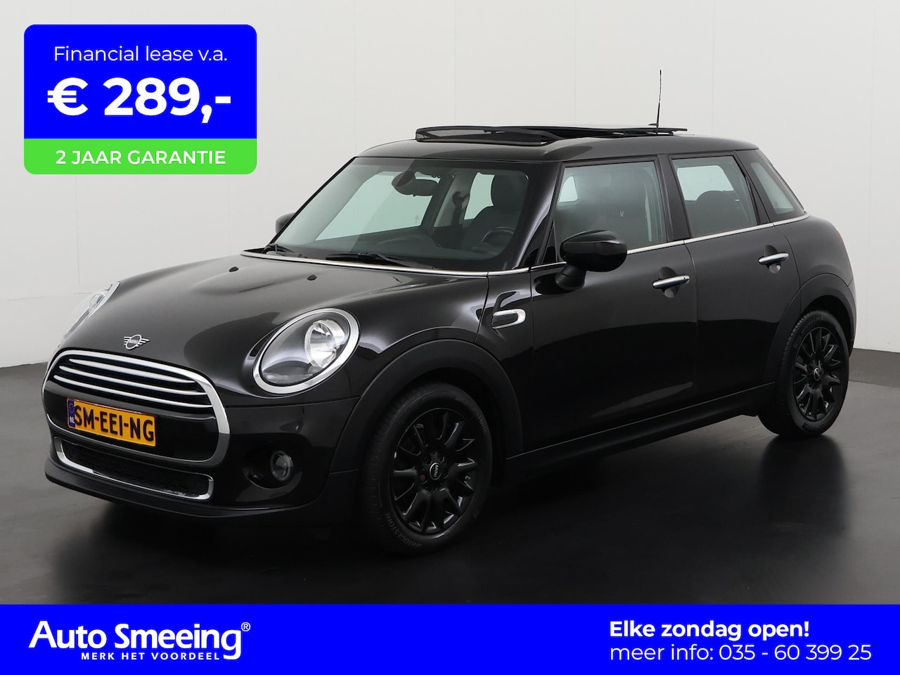 MINI Cooper - Mini 1.5 Automaat | Panoramadak | Leder | Zondag Open! - AutoWereld.nl