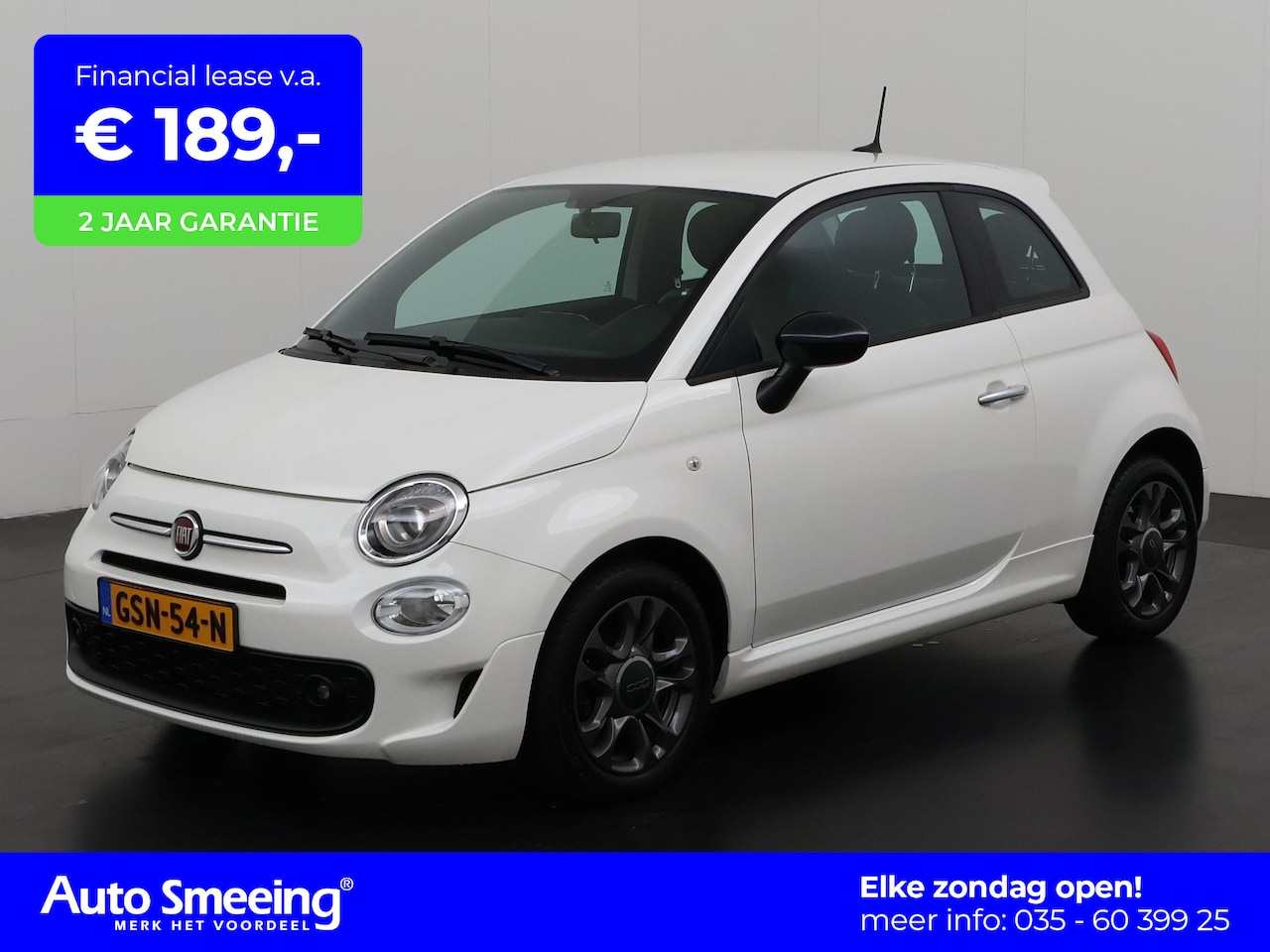 Fiat 500 - 1.0 Sport Hybrid | Airco | Lichtmetalen Velgen | Zondag Open! - AutoWereld.nl