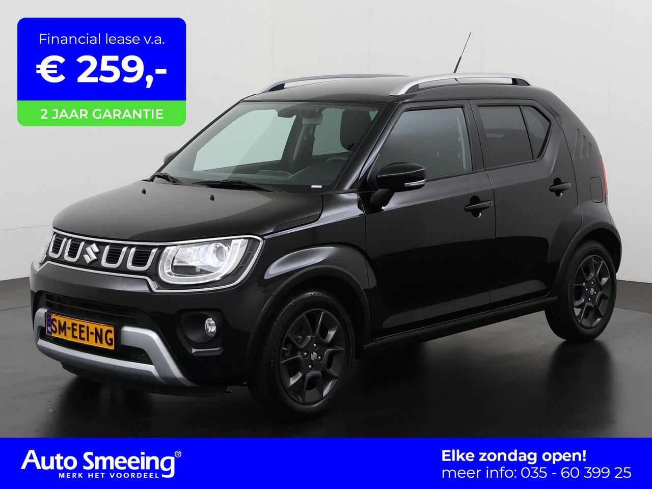 Suzuki Ignis - 1.2 Smart Hybrid Style Automaat | Leder | Navigatie | Zondag Open! - AutoWereld.nl