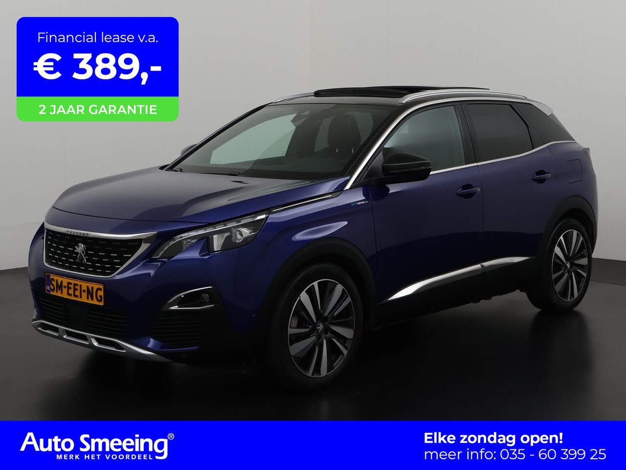 Peugeot 3008 - 1.6 HYbrid4 300PK GT Line | Panoramadak | Plug-In | Zondag Open! - AutoWereld.nl