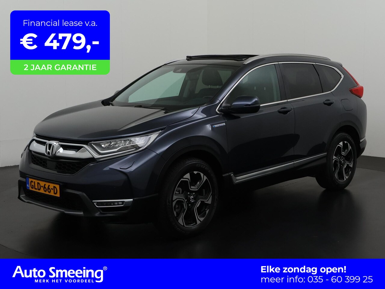 Honda CR-V - 2.0 Hybrid AWD Executive | Panoramadak | Mem stoel | Camera | Zondag Open! - AutoWereld.nl