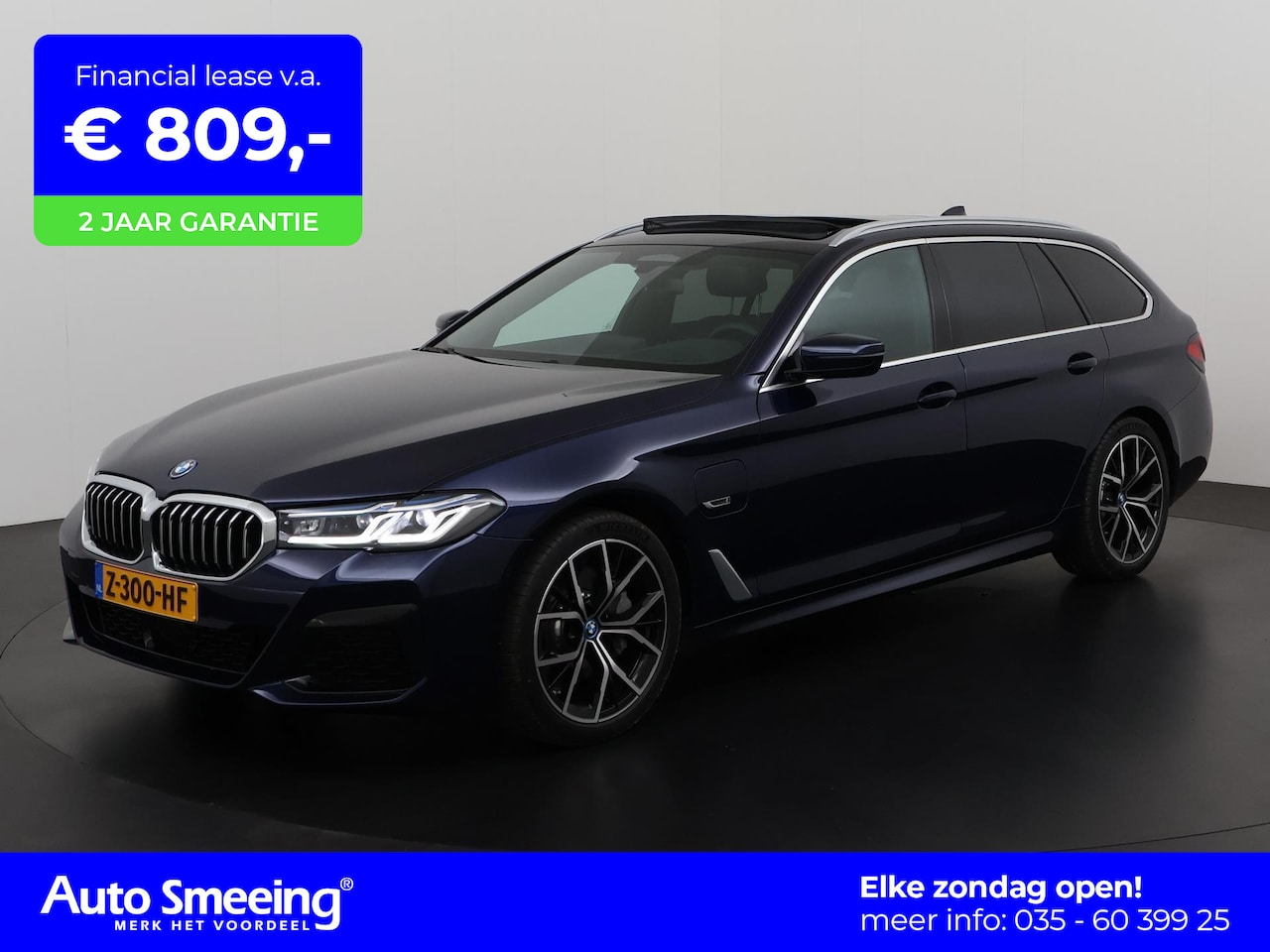 BMW 5-serie Touring - 530e xDrive Business Edition Plus | Trekhaak | Virtual cockpit | Leder | Mem Stoel | Zonda - AutoWereld.nl