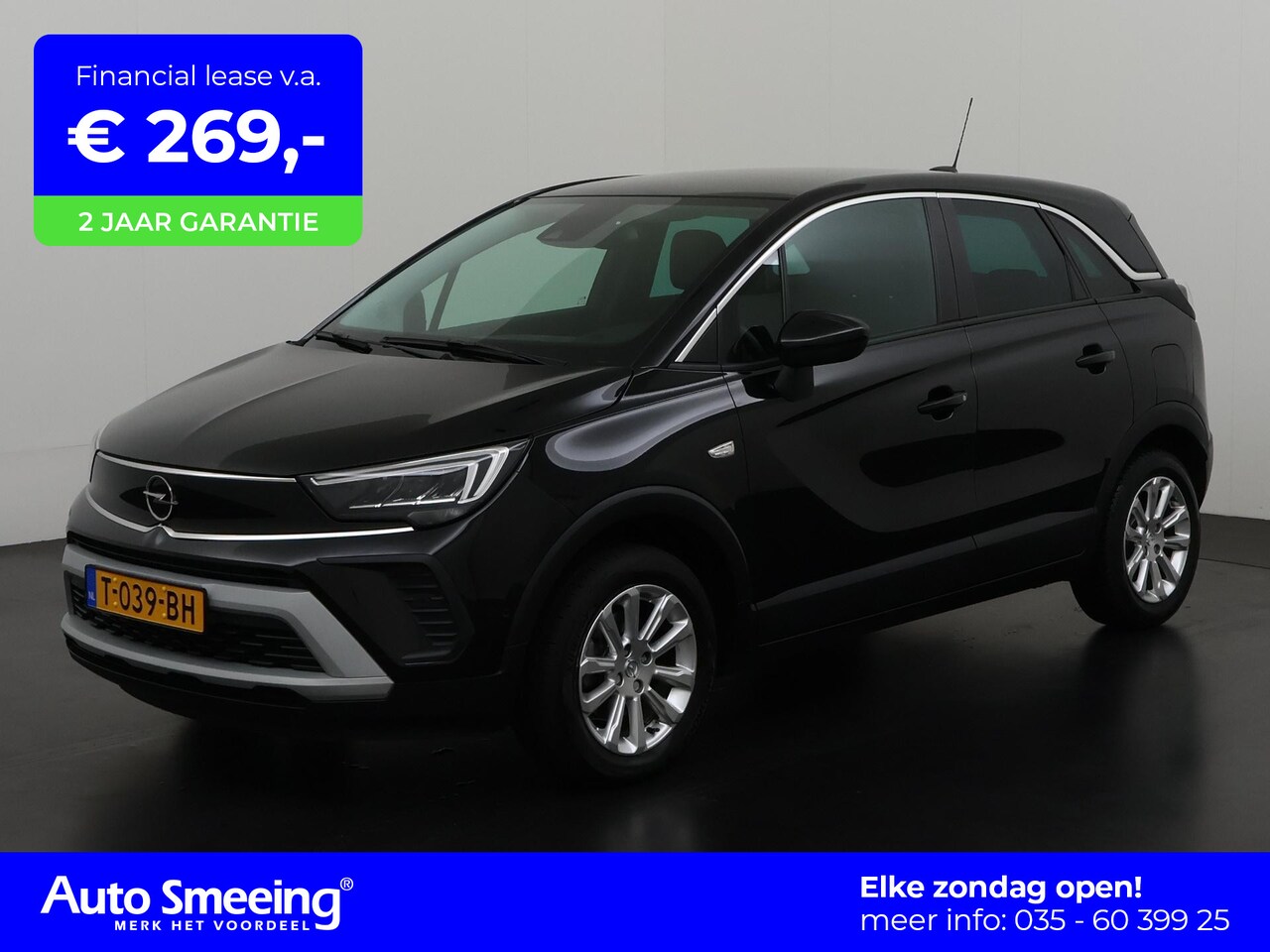 Opel Crossland - 1.2 Turbo Elegance Automaat | Navigatie | Apple/Android Carplay | Zondag Open! - AutoWereld.nl