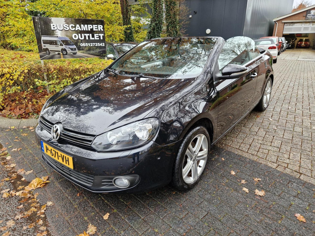 Volkswagen Golf Cabriolet - 1.4 TSI R Line Airco/ Cruise/ Navi/ PDC/ 17Inch - AutoWereld.nl