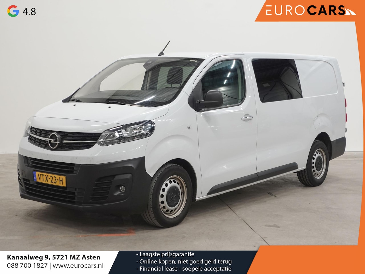 Opel Vivaro - 2.0 CDTI L3H1 Dubbele Cabine Edition Automaat Cruise Airco Navigatie Trekhaak - AutoWereld.nl