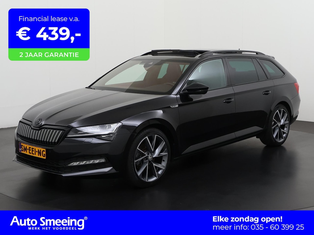 Skoda Superb Combi - 1.4 TSI iV Sportline | Panoramadak | Trekhaak | Zondag Open! - AutoWereld.nl