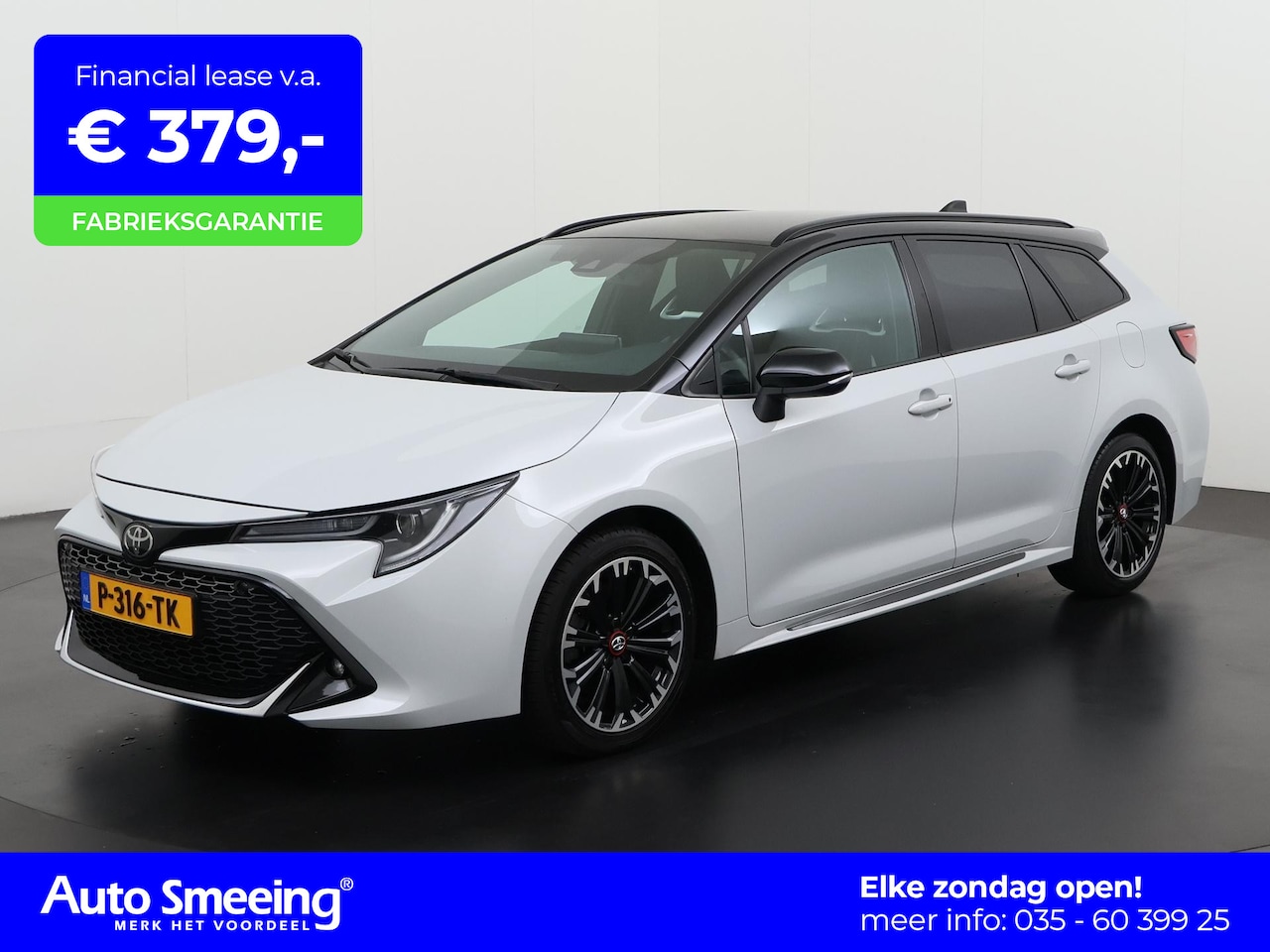 Toyota Corolla Touring Sports - 2.0 Hybrid GR-Sport Bi Tone | LED | Camera | Carplay | Zondag open! - AutoWereld.nl