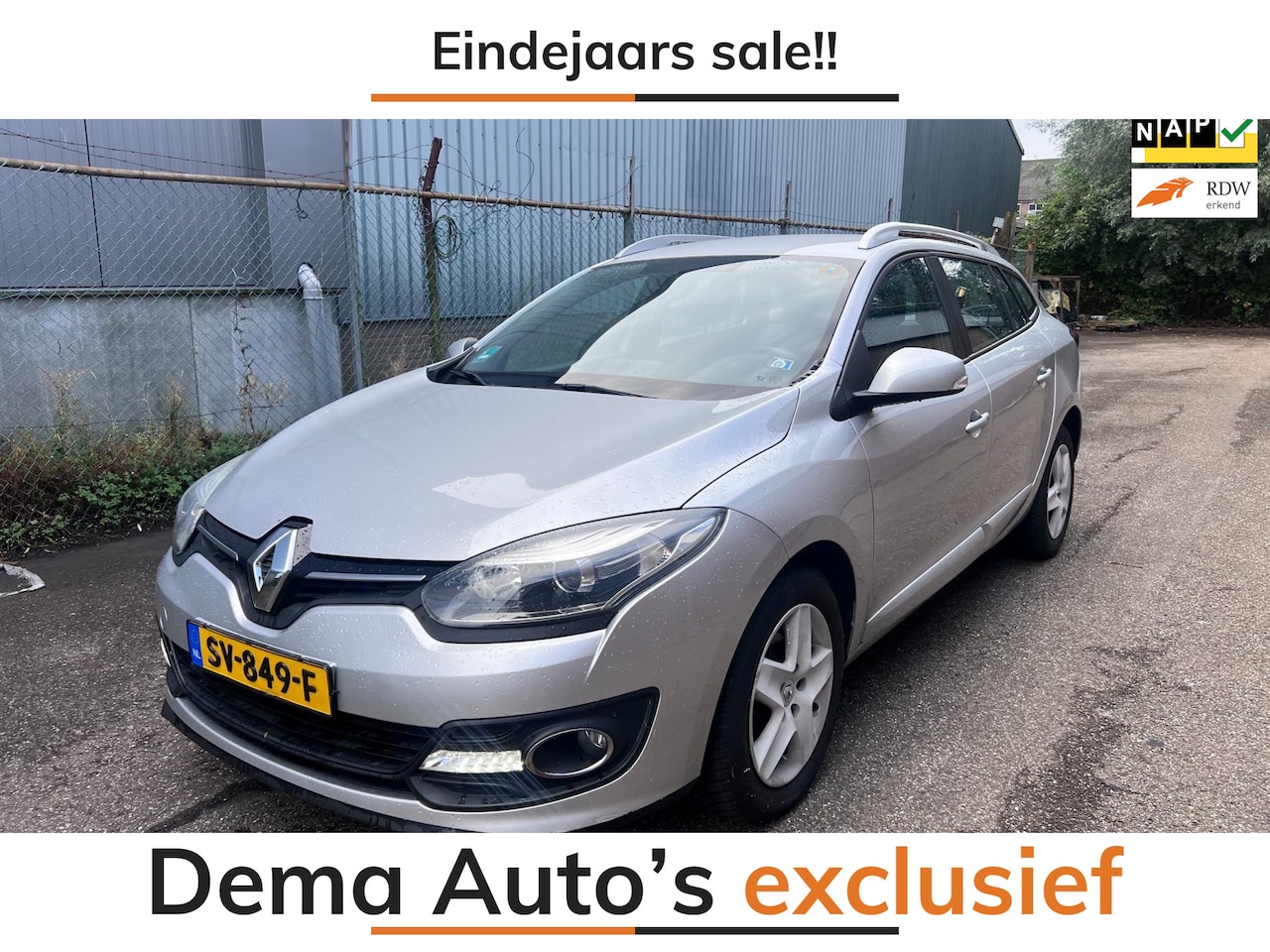 Renault Mégane Estate - 1.5 dCi Authentique 1.5 dCi Authentique - AutoWereld.nl