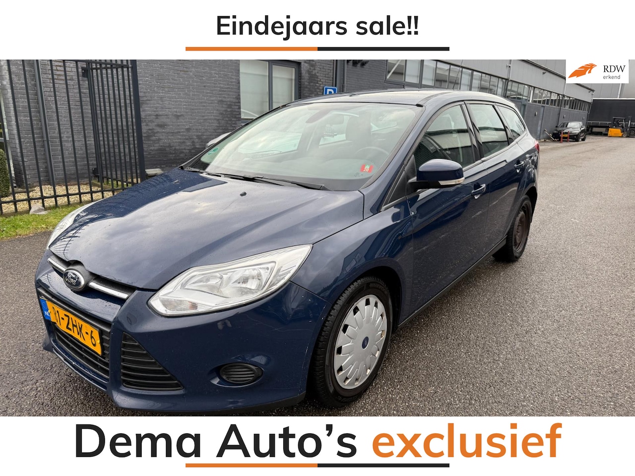 Ford Focus Wagon - 1.6 TDCI ECOnetic Lease Trend NAVIGATIE - AutoWereld.nl