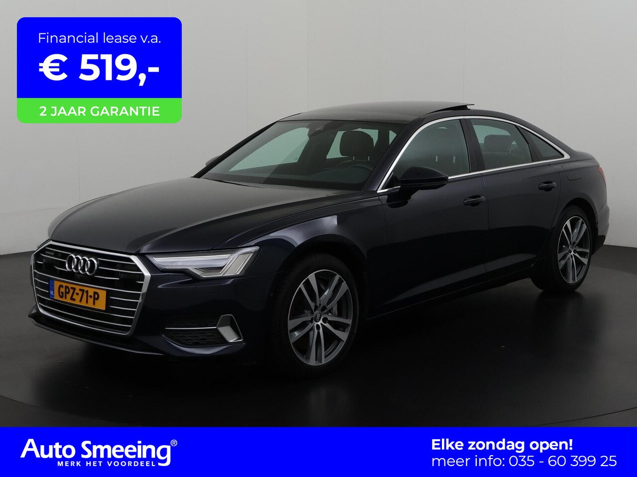 Audi A6 Limousine - 50 TFSIe quattro Plug-In | ACC | Schuifdak | Leder | Zondag Open! - AutoWereld.nl