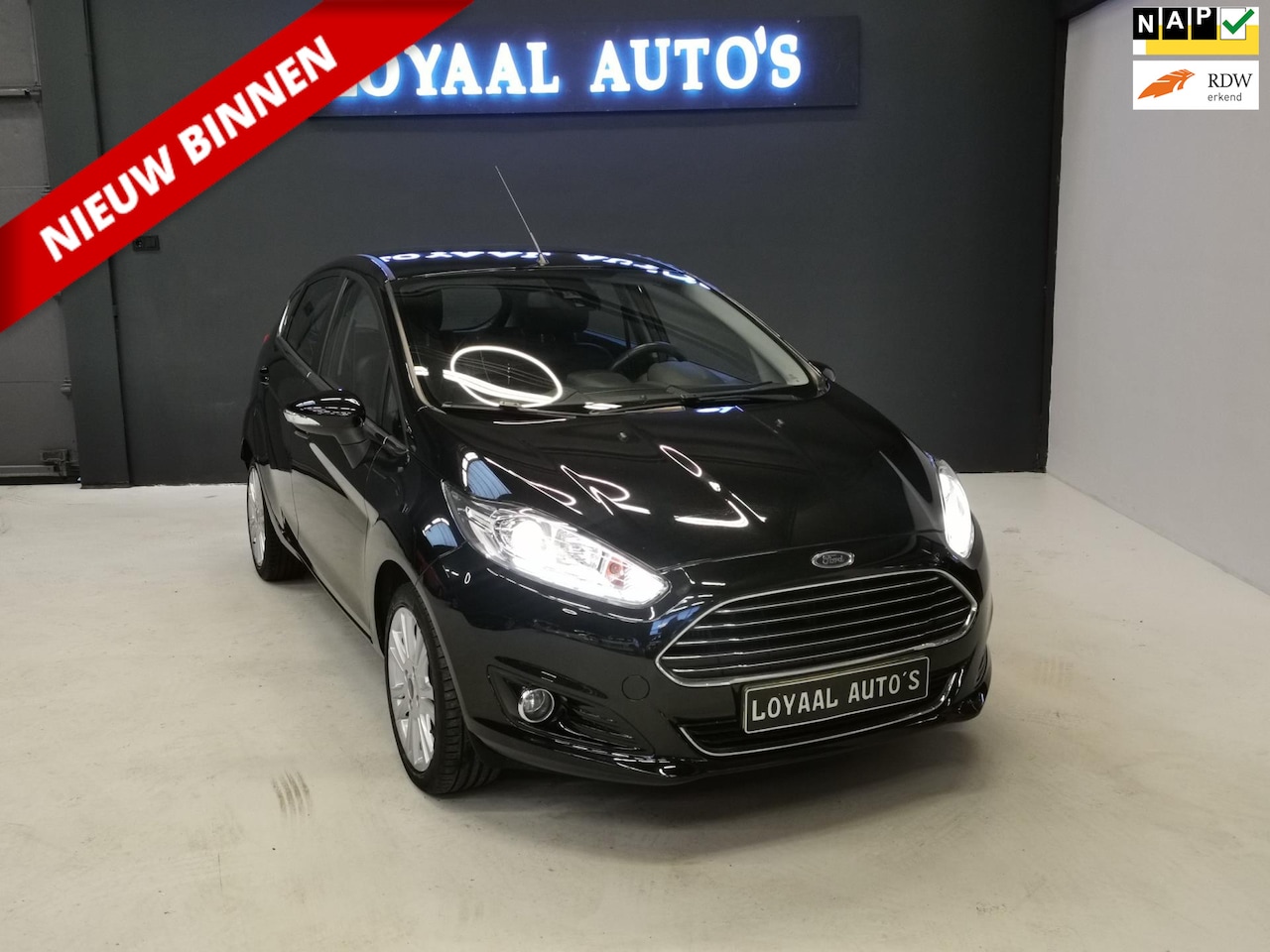 Ford Fiesta - 1.0 EcoBoost Titanium X |NAVI|AIRCO|STOEL.VERW|PDC|NAP|APK. - AutoWereld.nl