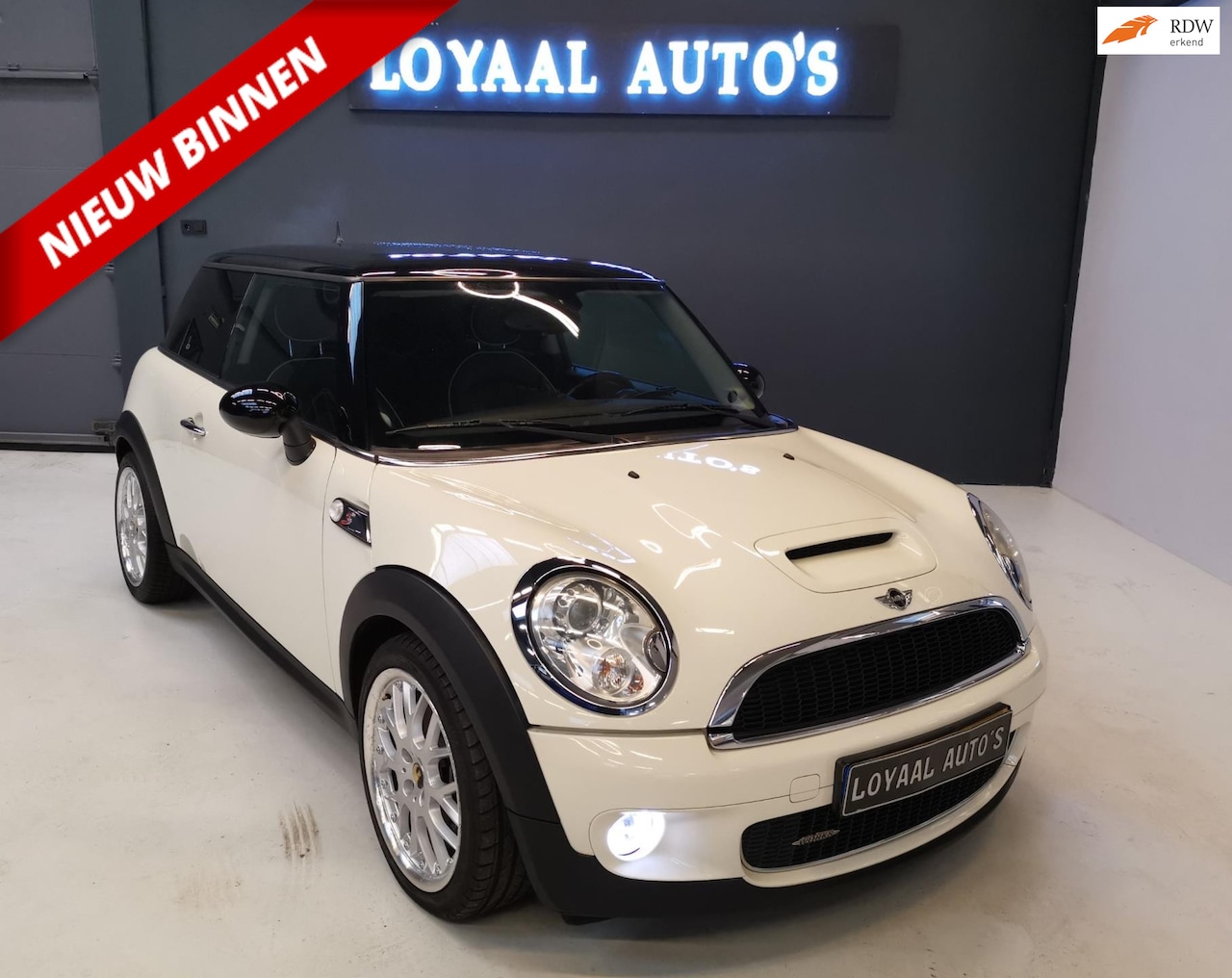 MINI Cooper S - Mini 1.6 |AIRCO|LEDER|STOEL.VERW|ELEK.RAMEN|APK. - AutoWereld.nl