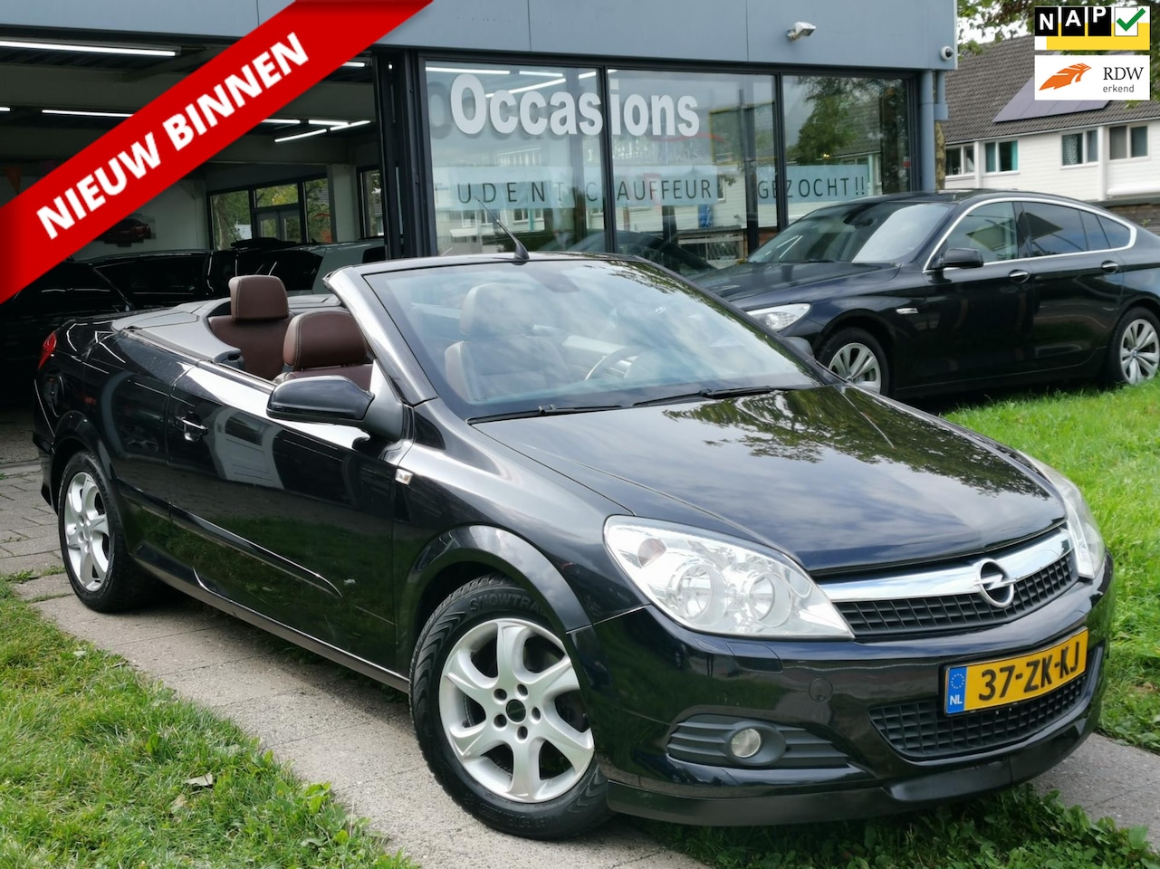 Opel Astra TwinTop - 1.8 Temptation |AIRCO|CRUISE|PDC|LEDER|STOEL.VERW|ELEK.RAMEN|NAP|APK. - AutoWereld.nl