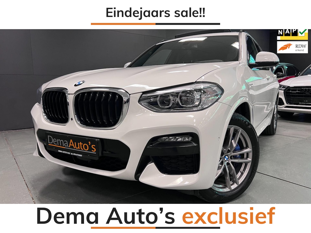 BMW X3 - XDrive30e High Executive M-SPORT PANO/DAB/CARPLAY/NAVI/LED/ECC/PDC/// - AutoWereld.nl