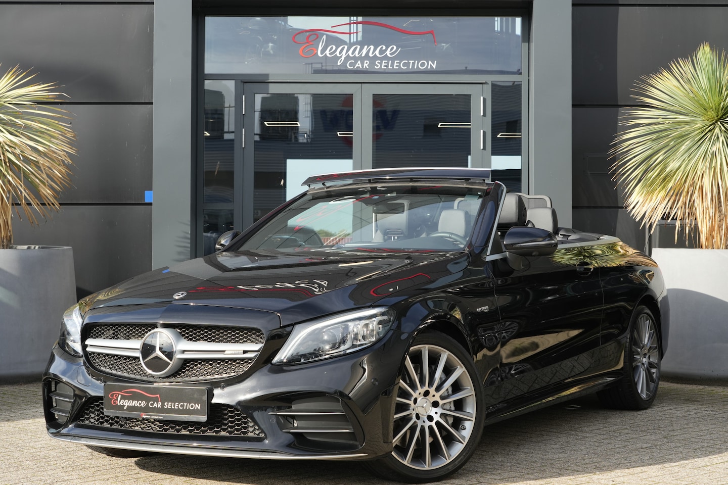 Mercedes-Benz C-klasse Cabrio - 43 AMG 4MATIC 391pk Nekverwarming/Burmester/360Camera - AutoWereld.nl