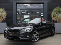 BMW 2-serie Cabrio - 220i High Executive 184pk Navigatie/Stoelverwarming/Windscherm