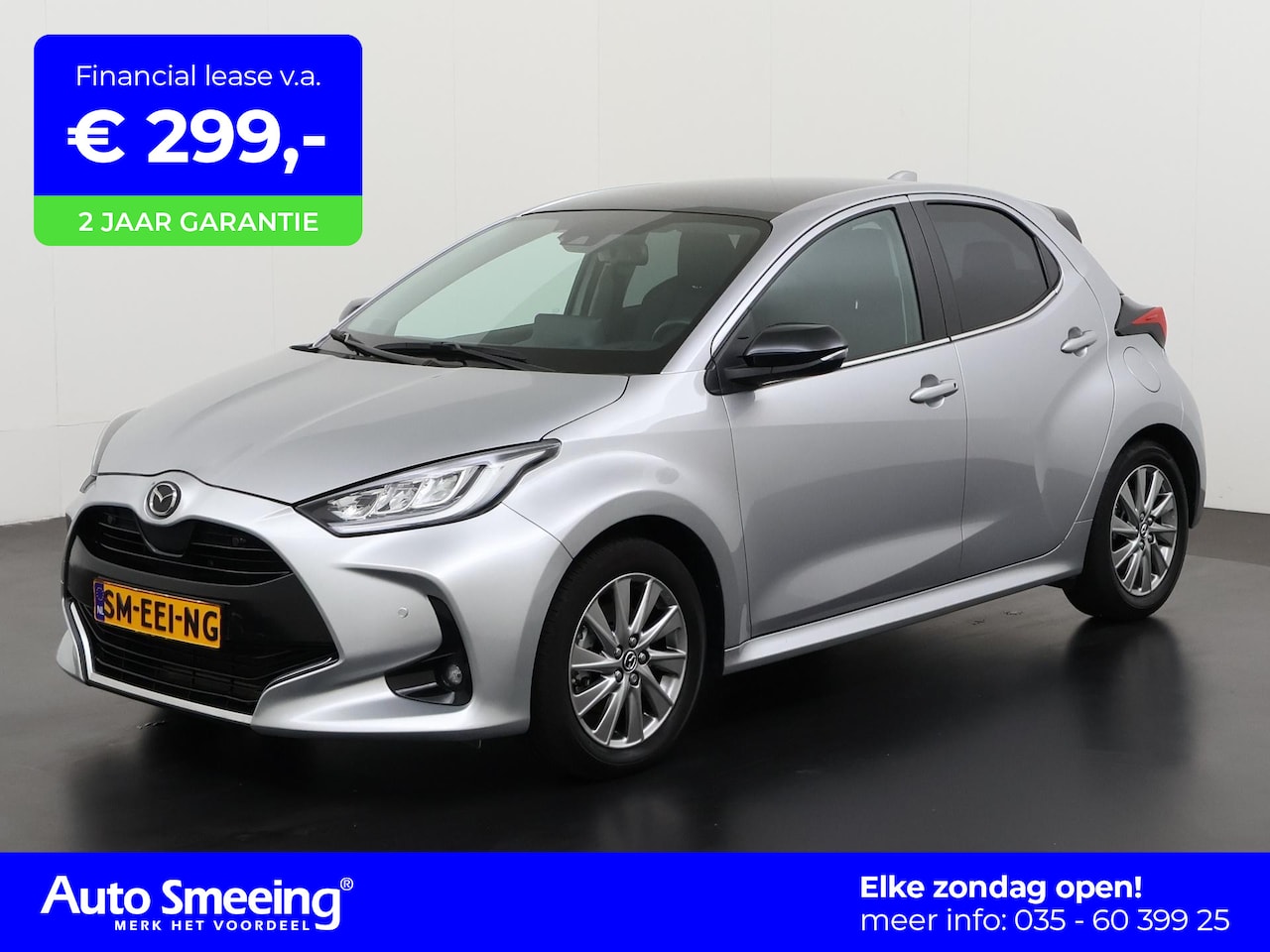 Mazda 2 Hybrid - 1.5 Select | Panoramadak | Head Up | Camera | Zondag Open! - AutoWereld.nl