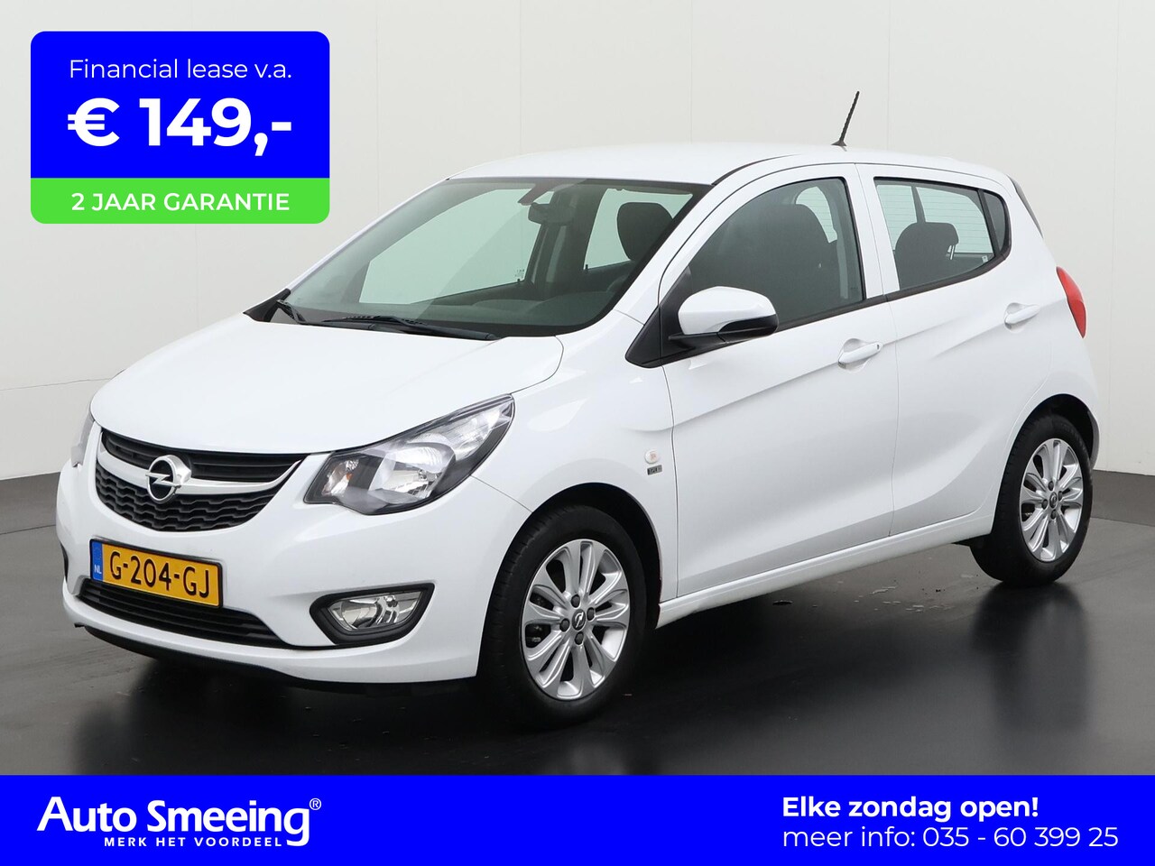 Opel Karl - 1.0 ecoFLEX 120 Jaar Edition | Parkeersensor | Lichtmetalen Velgen | Zondag Open! - AutoWereld.nl