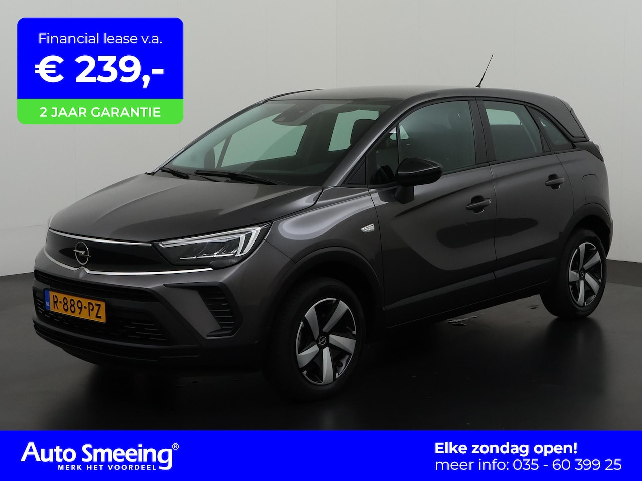 Opel Crossland - 1.2 Turbo Edition | Camera | Apple/Android Carplay | Zondag Open! - AutoWereld.nl