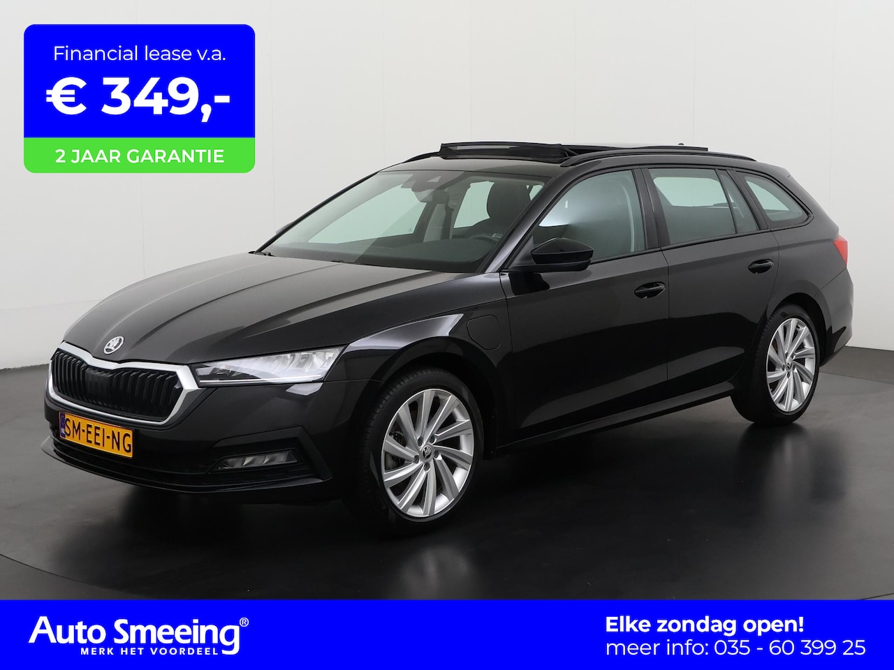 Skoda Octavia Combi - 1.4 TSI iV PHEV Ambition | Panoramadak | Trekhaak | Zondag Open! - AutoWereld.nl