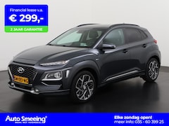 Hyundai Kona - 1.6 GDI HEV Premium | Trekhaak | Head Up | Leder | ACC | Zondag Open