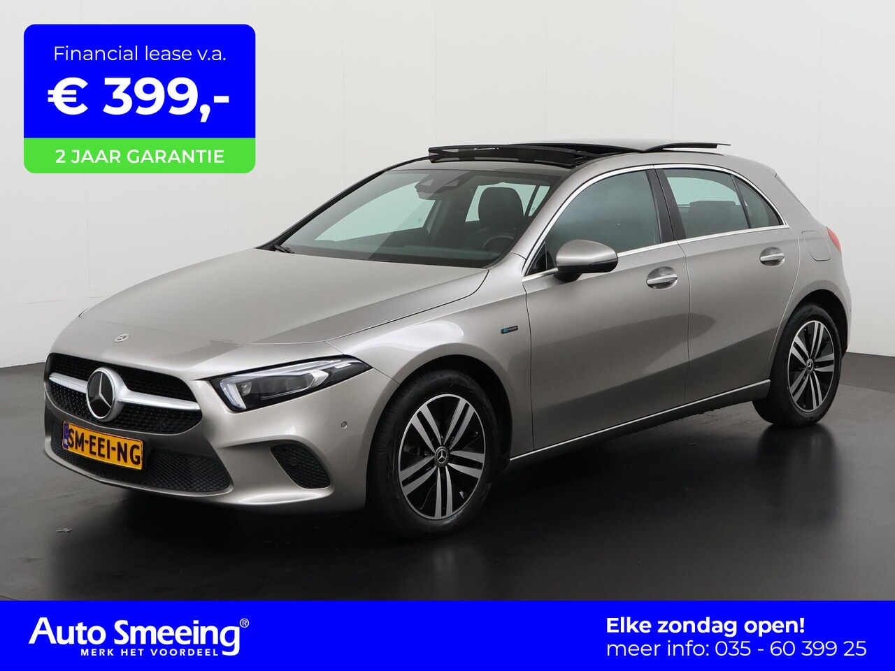 Mercedes-Benz A-klasse - 250e Business Solution | Schuifdak | Leder | Widescreen Cockpit | Zondag Open! - AutoWereld.nl