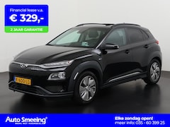 Hyundai Kona Electric - EV Premium 64 kWh 3 fase | Schuifdak | Leder | Trekhaak | Camera | Zondag Open