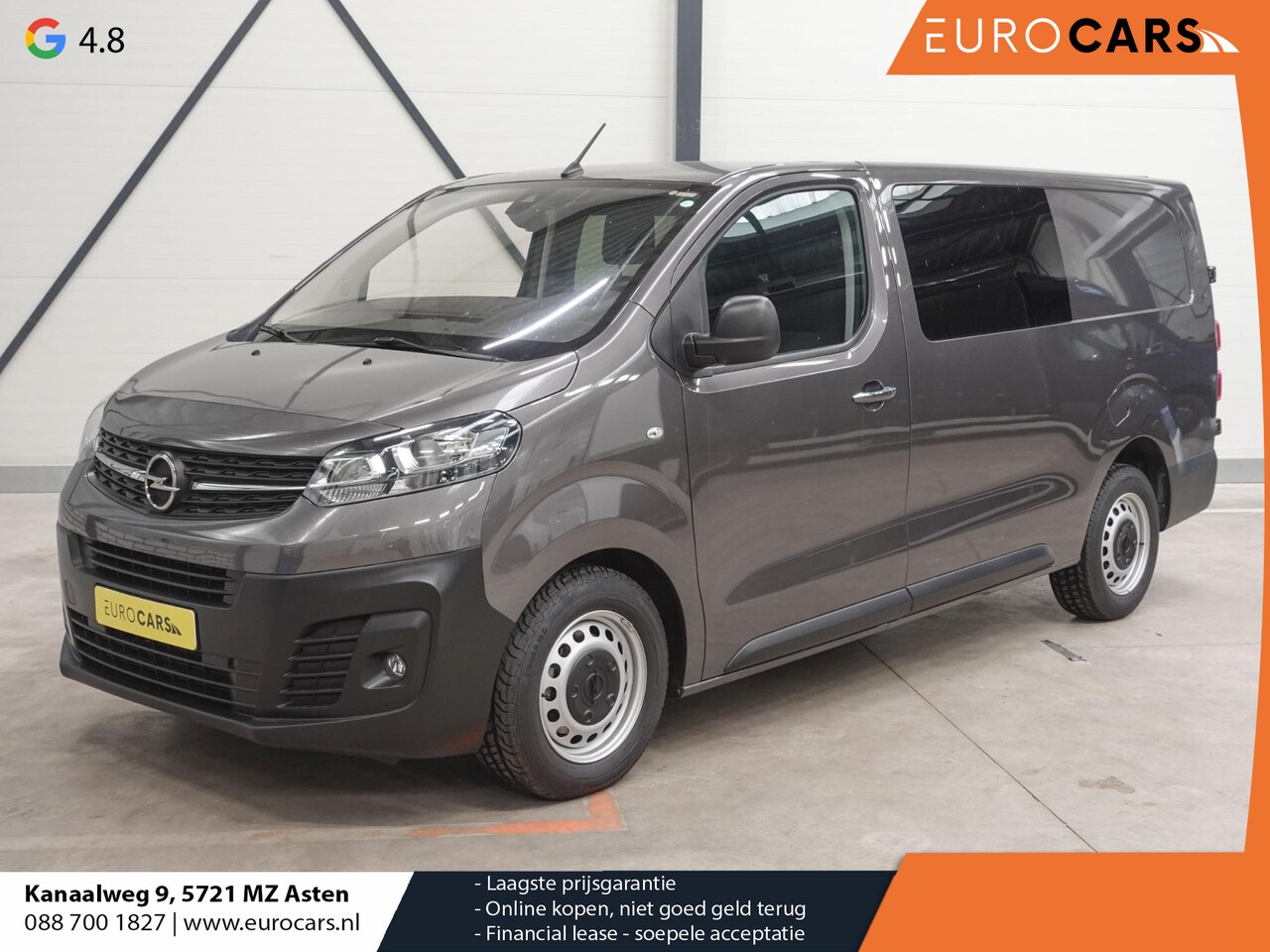 Opel Vivaro - 145pk Automaat L3H1 Edition Dubbele Cabine Airco - AutoWereld.nl