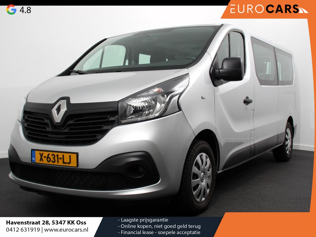 Renault Trafic Passenger - 1.6 dCi Grand Authentique Energy incl. BPM/ BTW  L2H1 8 persoons ! | Navigatie | Airco voo - AutoWereld.nl