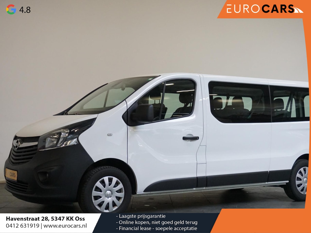 Opel Vivaro Combi - 1.6 CDTI L2H1 8-Persoons PERSONENBUS Incl. BTW/Bpm Airco|Bluetooth|Lang| - AutoWereld.nl