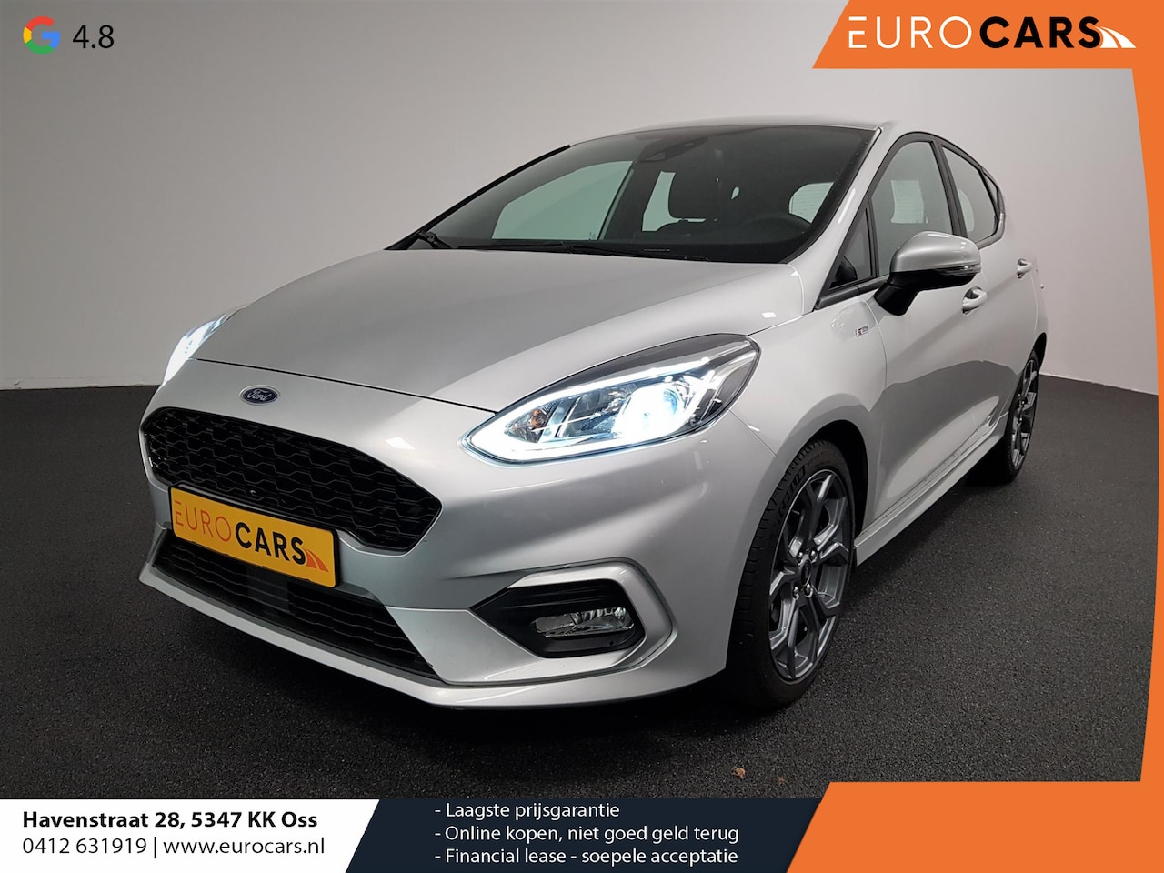 Ford Fiesta - 1.0 140pk EcoBoost ST-Line Demo !  | Navigatie | Climate control | Full Led | Parkeer sens - AutoWereld.nl