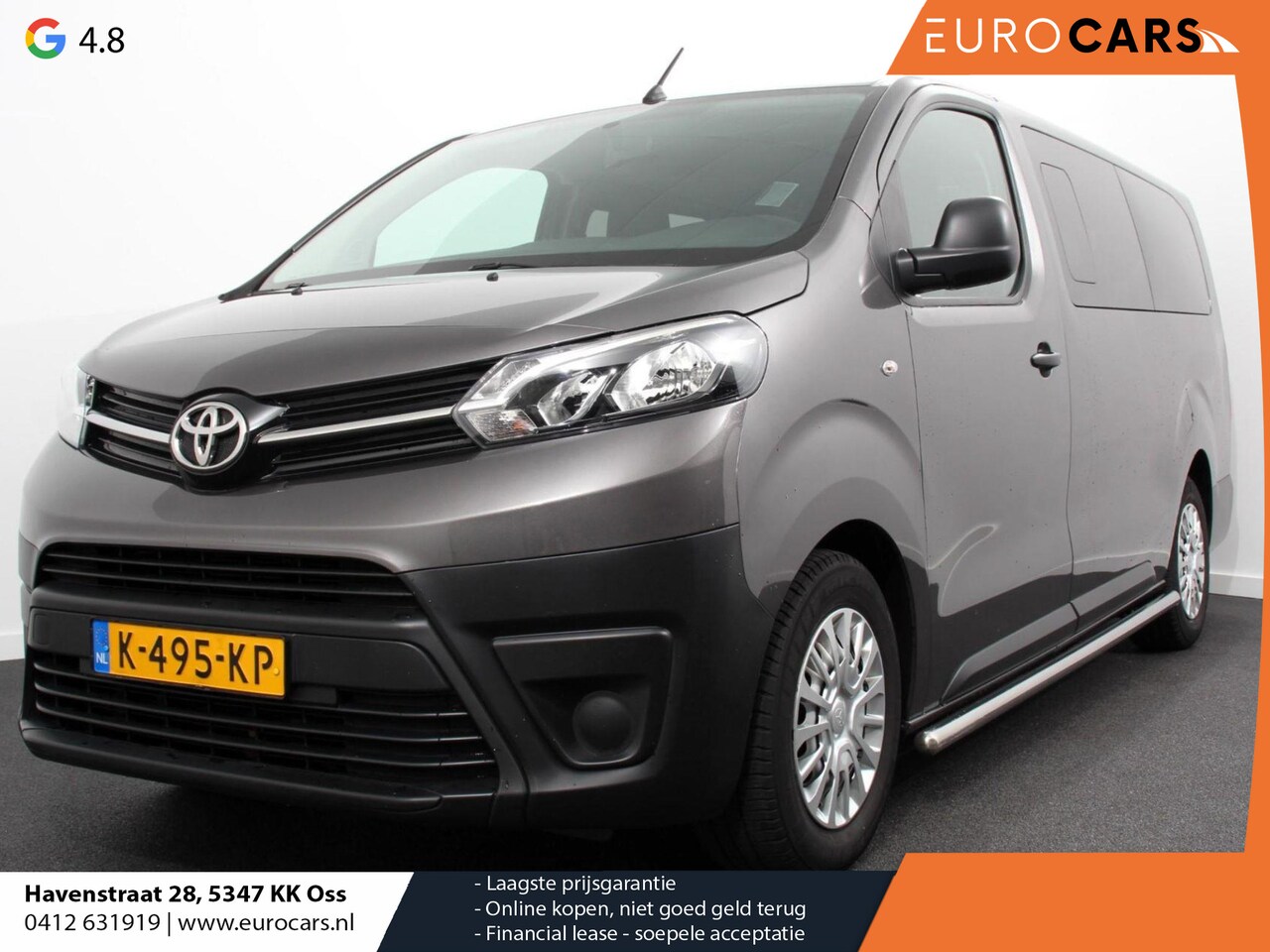 Toyota ProAce Shuttle - 1.5 D-4D Navigator Long Demo ! | 9 Persoons | Navigatie | Parkeersensoren | Carplay | Crui - AutoWereld.nl