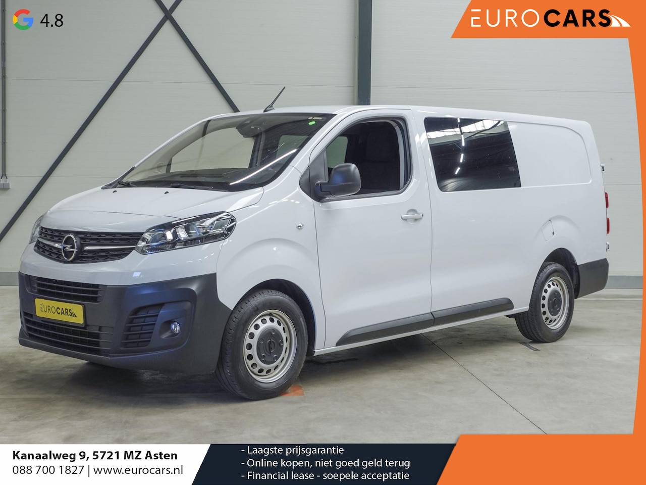 Opel Vivaro - 2.0 CDTI L3H1 145PK Dubbele Cabine Edition Airco| Navi| Trekhaak| - AutoWereld.nl